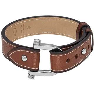 Fossil Armband Für Männer Heritage, Länge: 268mm, Breite: 33.3mm Silber Edelstahlarmband, JF04397040