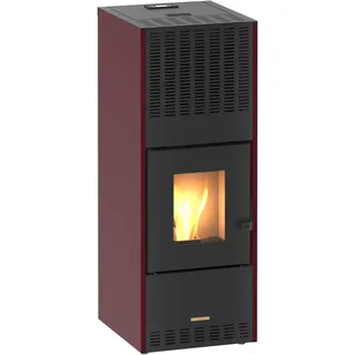 Blaze Pelletofen Leo Metall Rot