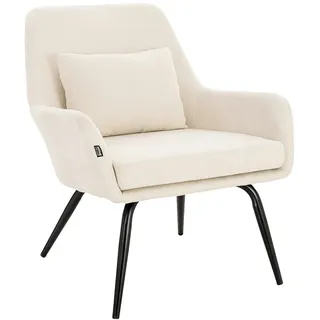 Home Deluxe - Polstersessel ORION Weiß