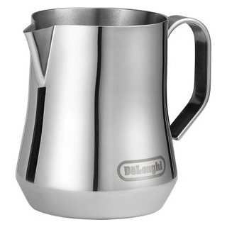 DeLonghi Milchkännchen DLSC060 aus Edelstahl, silber, 350 ml