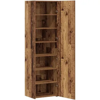 vidaXL Highboard 50 x 42,5 x 185 cm Braun