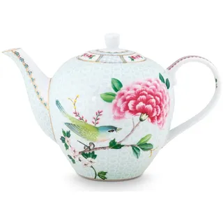 Pip Studio Blushing Birds Teekanne Gross White 1,6 l