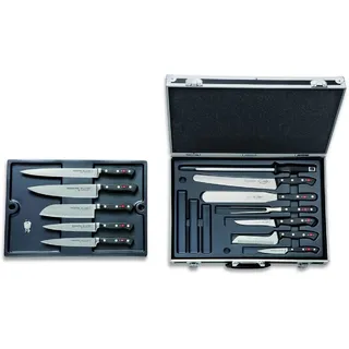 Friedr. Dick Kochkoffer Bristol Messer-Set 12-tlg. Schwarz