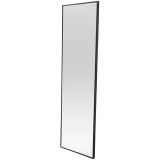 [en.casa] Türspiegel Lesina 120 x 37 cm Schwarz