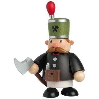 KWO Erzgebirge Räuchermännchen Bergmann mini Höhe 12 cm