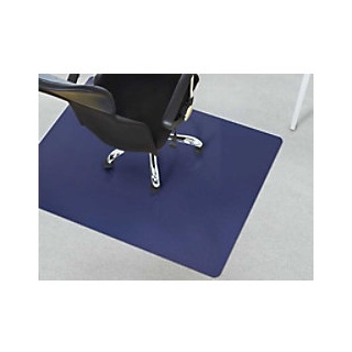 Bodenschutzmatte Teppich Floordirekt Pro Teppich Dunkelblau Polypropylen 750 x 1200 mm