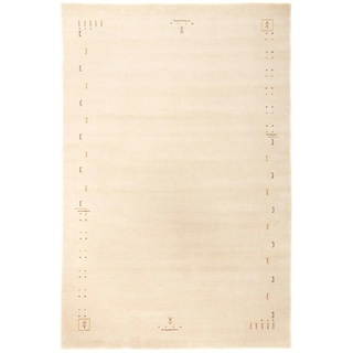 Morgenland Gabbeh Teppich - Indus - Fenth - beige - 300 x 250 cm - rechteckig