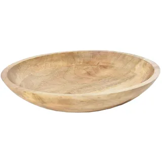 Excellent Houseware Dekoschüssel Aus Mangoholz, Ø 40 Cm