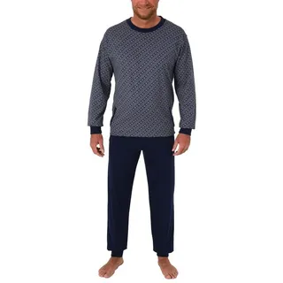 NORMANN CARE Pflegeoverall Langarm Blau M