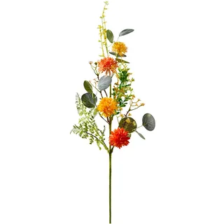 Blüten Pick 66cm gelb/orange  - gelb/or.