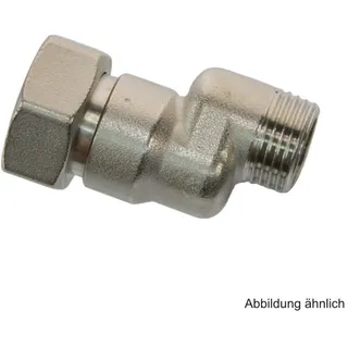 OEG Exzenterverschraubung S-Anschluss 1/2" x 3/4" Überwurfmutter 10 mm Versatz