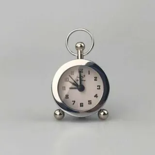 Doppelglockenwecker, Geräuschloser Retro-wecker Mit Nachtlicht Für Nachttisch, Büro, Schlafzimmer Und Reisen