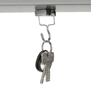 Magnetoplan Hakenmagnet Silber
