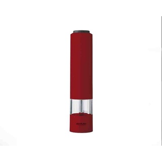 Michelino Gewürzmühle Elektrische Gewürzmühle Salz-/Pfeffermühle Grob- und Feinjustierung rot