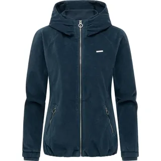 Ragwear Damen, Cordjacke Übergangsjacke aus Kord mit Kapuze Dizzie Cordy YOUMODO Petrol Gr. S - S