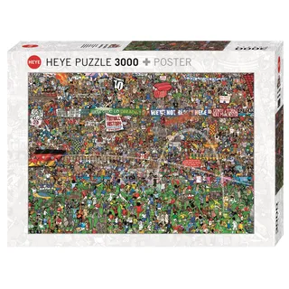 Heye Standardpuzzle 3000 Teile - Football History