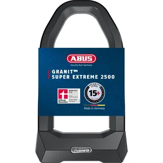 ABUS GRANIT Super Extreme 2500 Bügelschloss inkl. USH 2500 Halterung