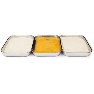 Weis Panierset Silber 3-tlg.