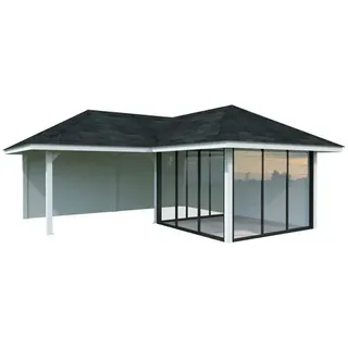 Palmako Bianca 5,88 x 5,88 m Weiß