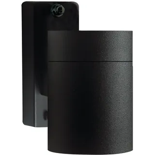 Nordlux Außenwandleuchte Glas Metall 12,0 cm IP54 dimmbar schwarz