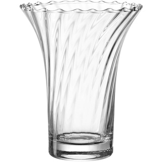 4er Set Leonardo Vase Ravenna 18 cm Glas Transparent Klar M (Medium)