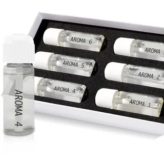 ONBEST Lufterfrischer - für ätherische Öle - Kabellos mit Akku - automatischer Start/Stop - Ultraschall Diffuser - inkl. 6 natürlicher Düfte - perfekt fürs Auto oder Innenraum (Nachfüllset)