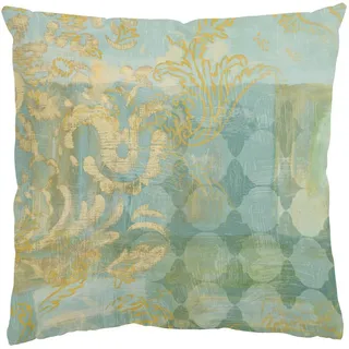 Bilderwelten Dekokissen, Gold, Textil, Orientalisch, Füllung: Polyester, Quadratisch, 40x10x40 cm, Made in Germany, Wohntextilien, Kissen, Dekokissen