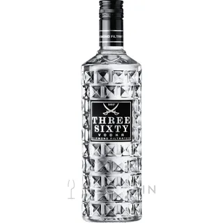 Three Sixty Vodka Diamond Filtrated 37,5% vol 1 l