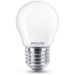 Philips LED-Lampe Classic Candle 4,3W E27 40W warmweiß 2 St.