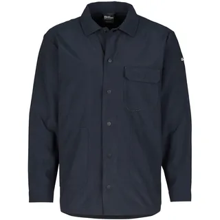Jack Wolfskin Terracade Langarmhemd - Dark Navy - 3XL