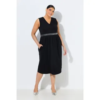 Ulla Popken Maxikleid Schwarz 62/64