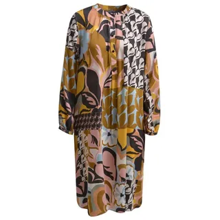 Milano Italy Blusenkleid MIDIDRESS W ROUNDNEC rosa 36