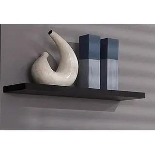 Höltkemeyer Wandregal Aqua, Breite 80/100/120 cm schwarz 100 cm x 3,2 cm x 22 cm
