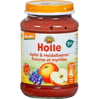 Holle Bio Apfel & Heidelbeeren 190 g