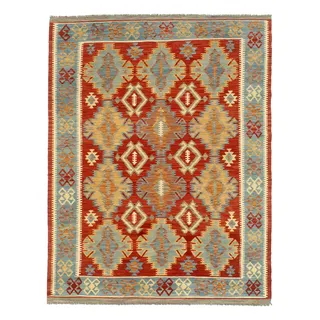 Kelim Afghan Old Stil Teppich 174x245