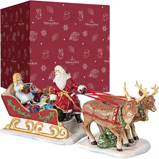 Villeroy & Boch Dekofigur Schlitten Nostalgie 36 x 14 x 17 cm