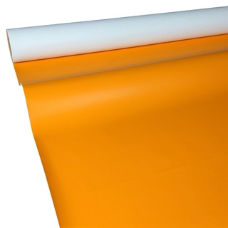 JUNOPAX Papiertischdecke orange 50m x 0,75m, nass- und wischfest
