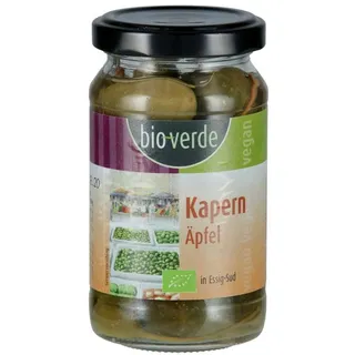 isana bioverde bioverde Kapernäpfel in Essigsud bio
