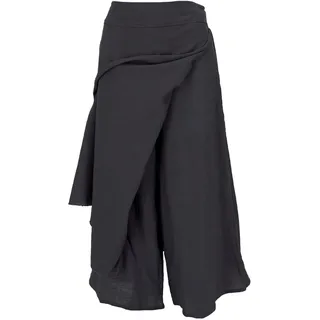 GURU SHOP Ethno Hosenrock, Boho Maxirock, Sommerrock, Damen | Maxi-Länge, weit geschnitten, elastischer Bund, seitlich geschlitzt, angenehm zu tragen - 38