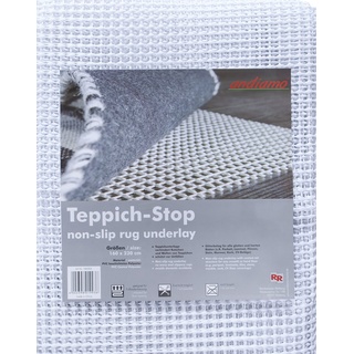 andiamo Teppich Stop Antirutschmatte für Teppich - rutschfeste Unterlage, um ein Verrutschen des Teppichs zu verhindern - Teppich Antirutschunterlage 160 x 230 cm