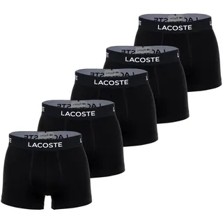 Lacoste Boxershorts schwarz XXL 5er Pack