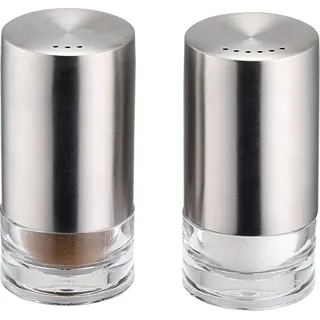 Weis Salz-/Pfefferstreuer 8,2 cm Silber 2-teilig