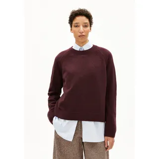 ARMEDANGELS Strickpullover rot L