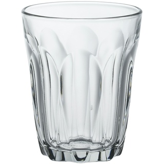 Duralex 1037AB06A0111 Provence Tumbler, Trinkglas, 130ml, Glas gehärtet, transparent, 6 Stück