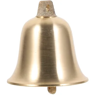 DOITOOL Retro Messingglocke Mini Glocke zum Aufhängen Vintage DIY Weihnachtsglocke Baumdekoration Festival Party Deko für Zuhause und Winterfeiern
