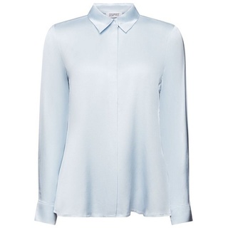 Esprit Langarmbluse blau L