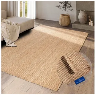 Villeroy & Boch Rosalie Juteteppich 120 x 170 cm Beige/Gold