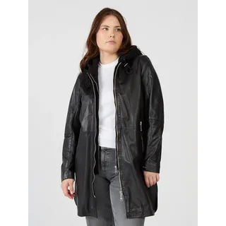Maze Ledermantel 42021316 Schwarz 54