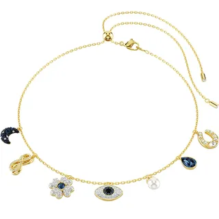 Swarovski Kette mit Anhänger Symbolica 5692164 blau / Gold