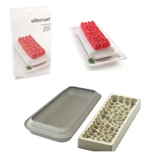 Silikomart: Kit Rote Früchte: 3D Backform Für Kuchen Und Halbgefrorenes